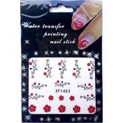 Tatuaj unghii pe baza de apa #XF1453